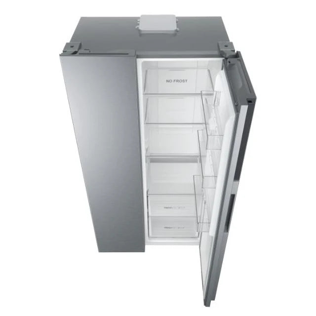 Haier SBS 90 Series 3 528L American Fridge Freezer - Gentle Silver | HSR3918ENPG