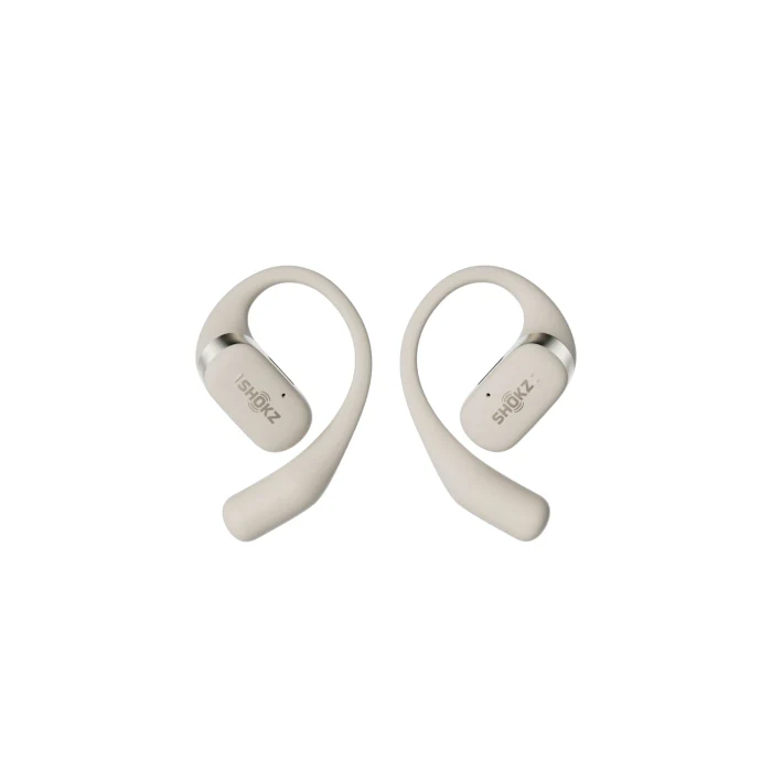 SHOKZ OpenFit True Wireless Earbuds in Beige | 38-T910BG