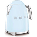 Smeg Retro 50's Style 1.7 Litre Kettle | Pastel Blue Smeg Kettle Euronics Ireland