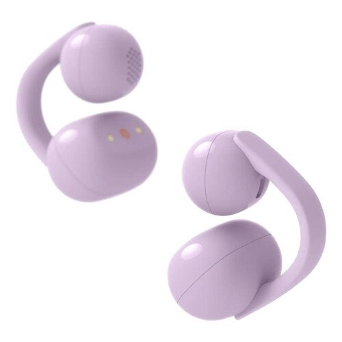 Sony LinkBuds Clip Open-Ear True Wireless Earphones - Lavender - hero view