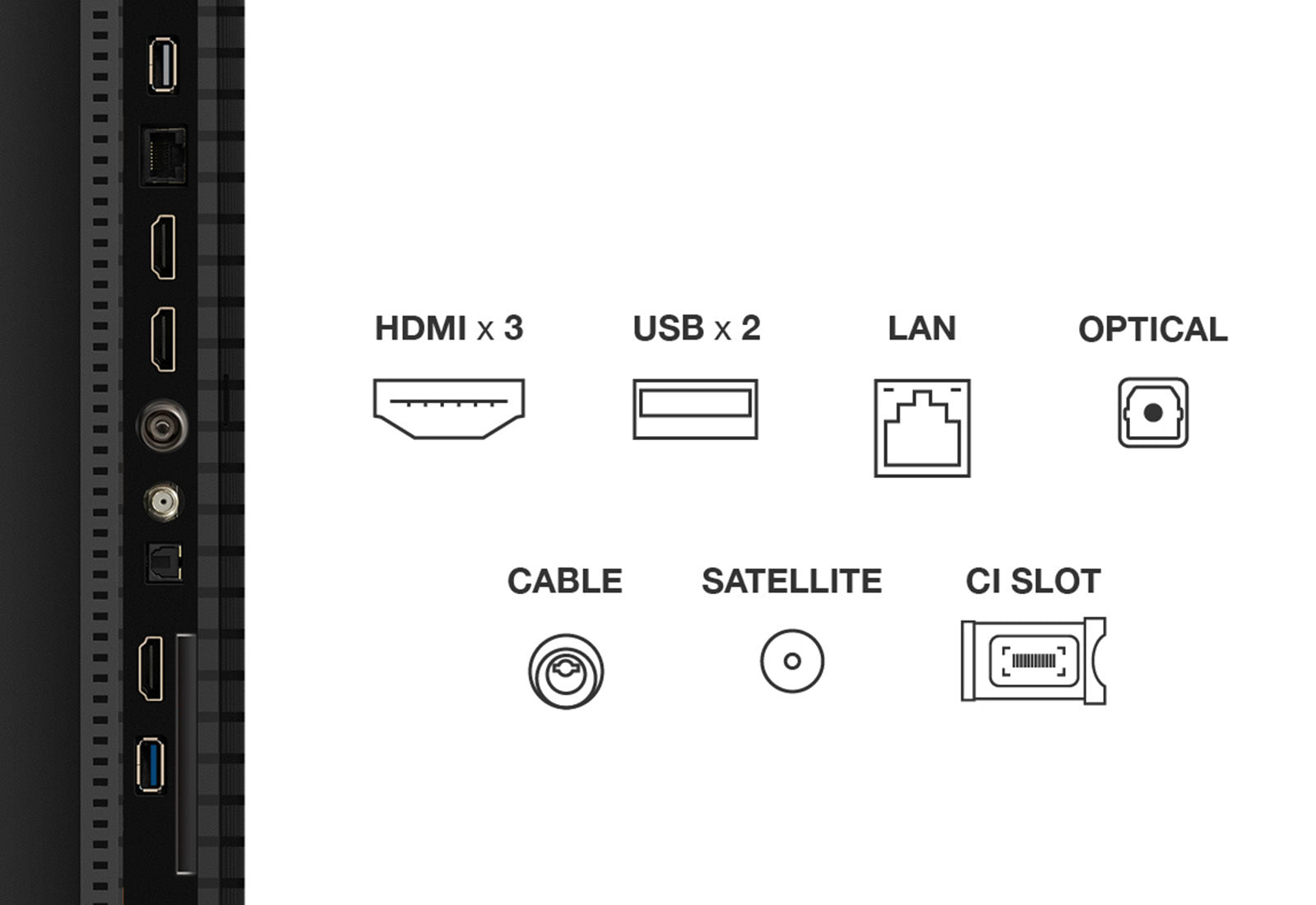 TCL 50" 60Hz QLED Google TV | 50P7K