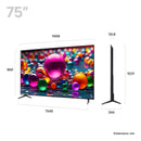 LG UA75 75" 4K UHD LED Smart TV | 75UA75006LA.AEKQ LG TV Euronics Ireland