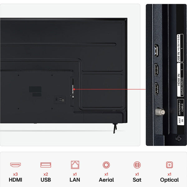 LG UA75 86" 4K UHD LED Smart TV | 86UA75006LA.AEKQ LG TV Euronics Ireland