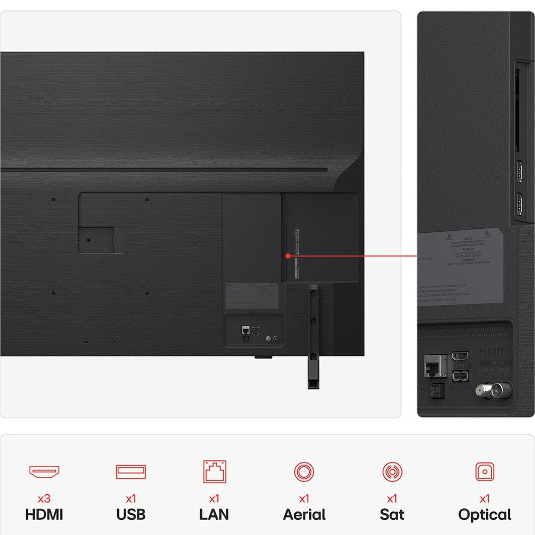 LG QNED AI 50" 4K HDR Smart TV | 50QNED82A6B.AEK LG TV Euronics Ireland
