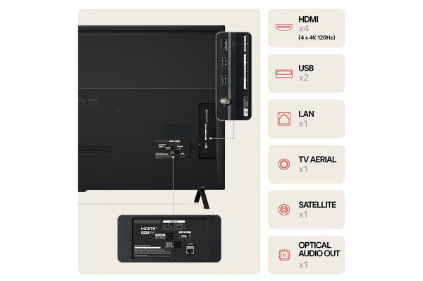 LG 65 Inch B4 OLED 4K Smart TV (2024) | OLED65B46LA.AEK