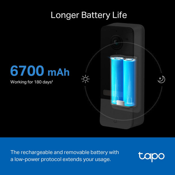 Tp-Link Tapo D230S1 Tapo Smart Battery Video Doorbell | Tapo D230S1