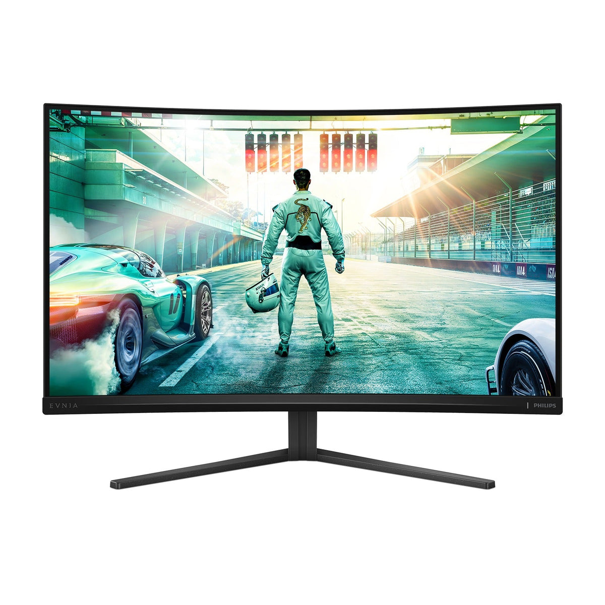 Philips Evnia 32M2C3500L 32" QHD 180Hz Curved Gaming Monitor - front view