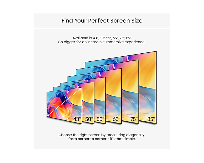 Samsung UE85M70HAKXXU 85-inch M70H Mini LED
