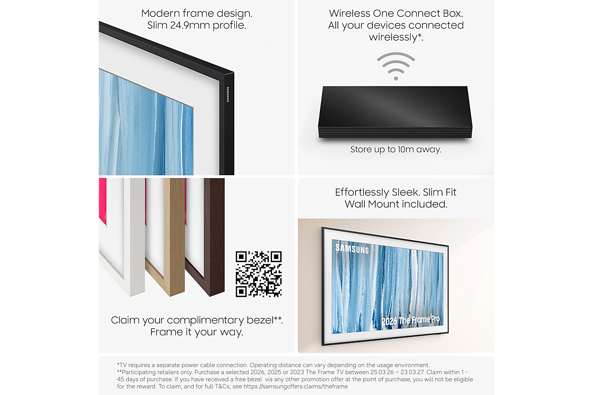 Samsung QE65LS03HWUXXU 65-inch The Frame Pro