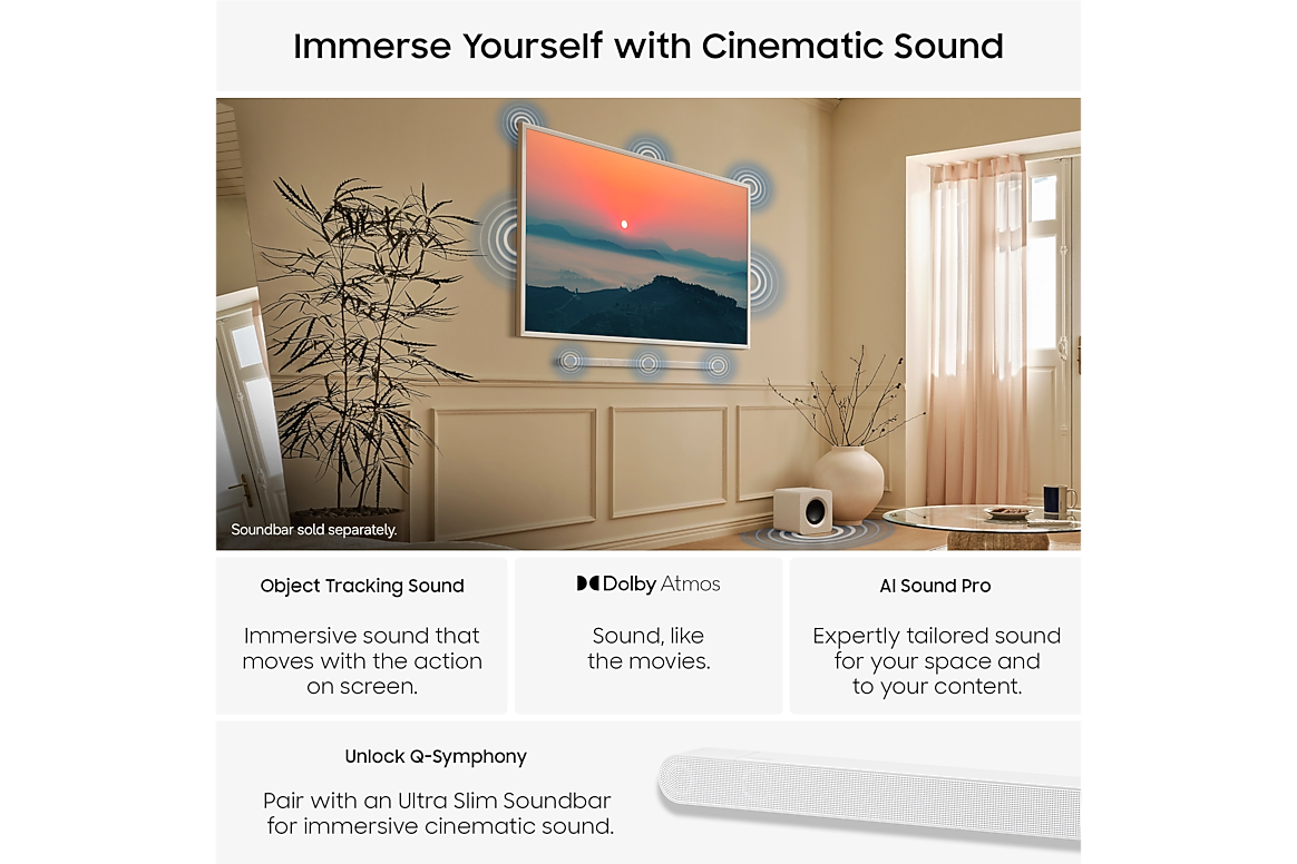 Samsung QE85LS03HWUXXU 85-inch The Frame Pro