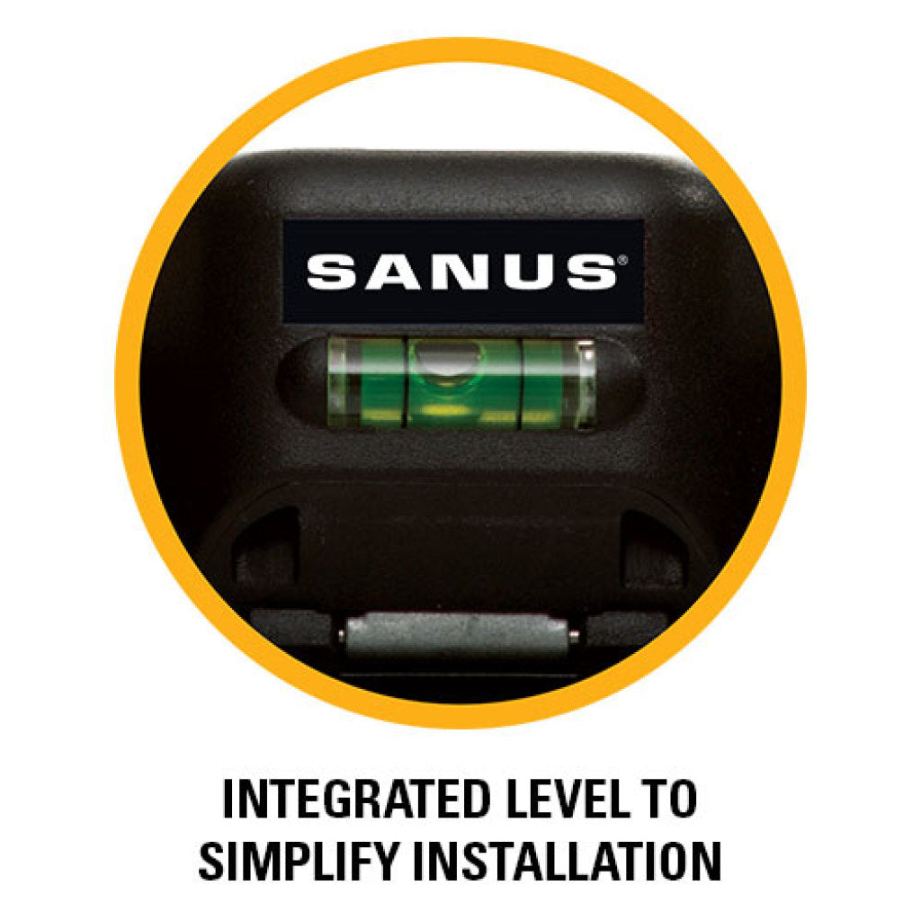 SANUS SimplySafe Low-Profile Drywall TV Mount 22"-50" - official product image