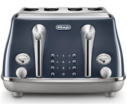 DeLonghi Icona Capitals 4 Slice Toaster | CTOC4003.BL