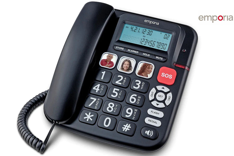 Emporia KFT20 Big-button telephone with boost button for receiver amplification (+30 dB)