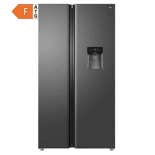 TCL 503L 92cm Side by Side Fridge Freezer | RP503SSF0UK