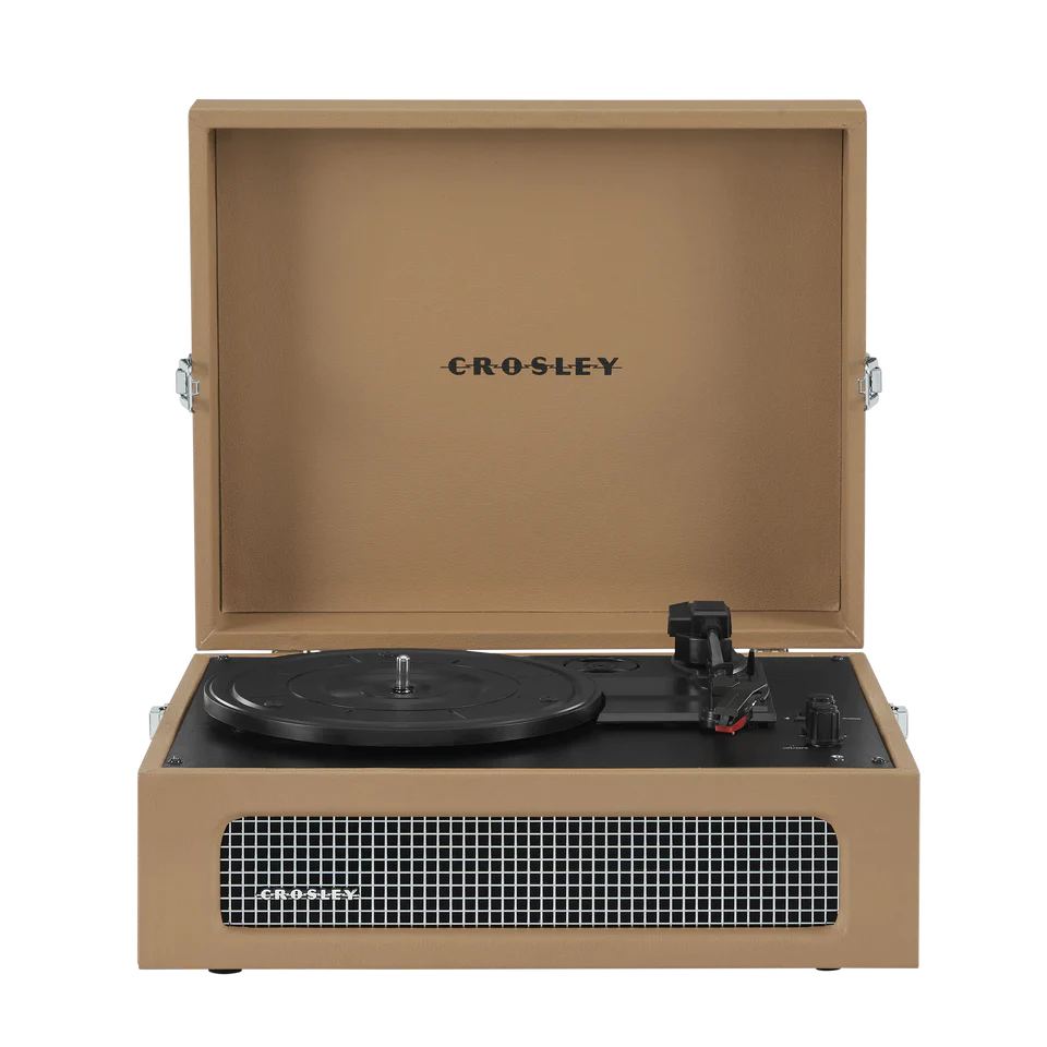Crosley CR8017B-TA Voyager 2-Way Bluetooth Record Player - Tan