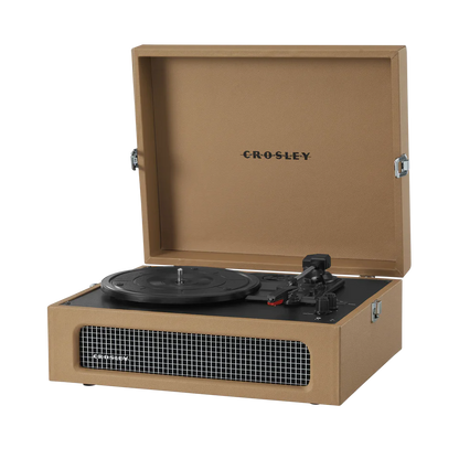 Crosley CR8017B-TA Voyager 2-Way Bluetooth Record Player - Tan