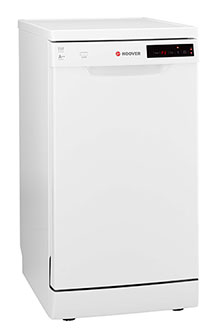 Hoover Free Standing Slimline Dishwasher 10 Place Settings | HDP2D1049W